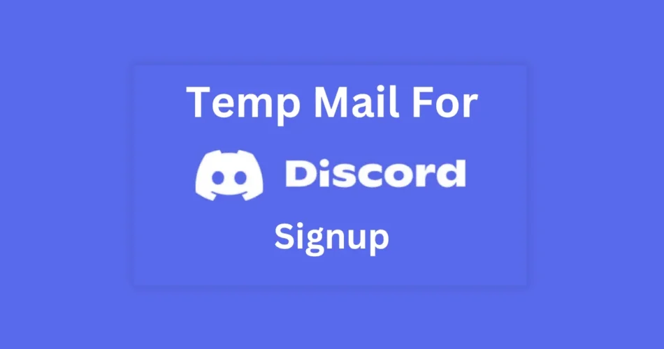 temp mail discord